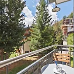 Zermatt, 4 Pers, 3 Lits - Balcon Avec Vue Et Petit Jardin צרמט